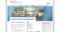 Desktop Screenshot of bartel-associates.com
